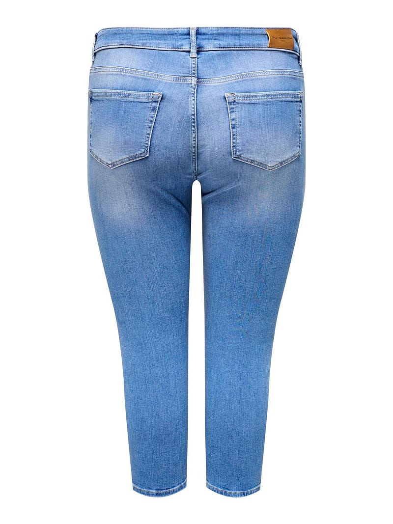 CARWILLY REG WAIST DNM CAPRI - Afbeelding 2