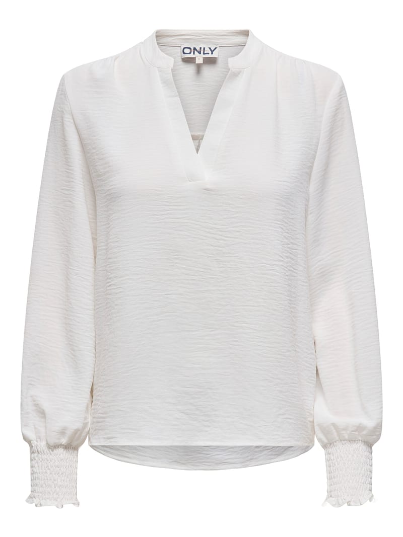 CARMETTA LIFE V-NECK TOP WVN NOOS
