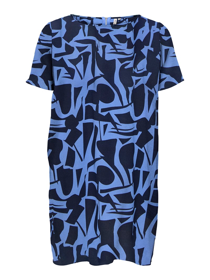 CARLUX LIFE SS TUNIC DRESS WVN NOOS