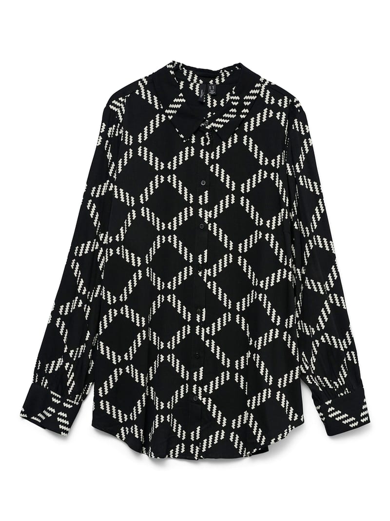 VMCBRINA L/S SHIRT WVN BTQ GA CUR