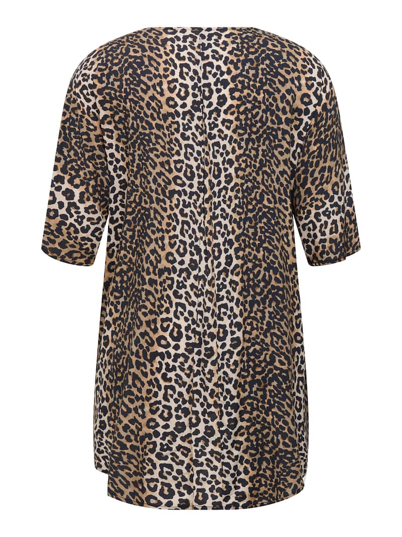 CARNOVA LIFE 2/4 TUNIC DRESS AOP - Afbeelding 2