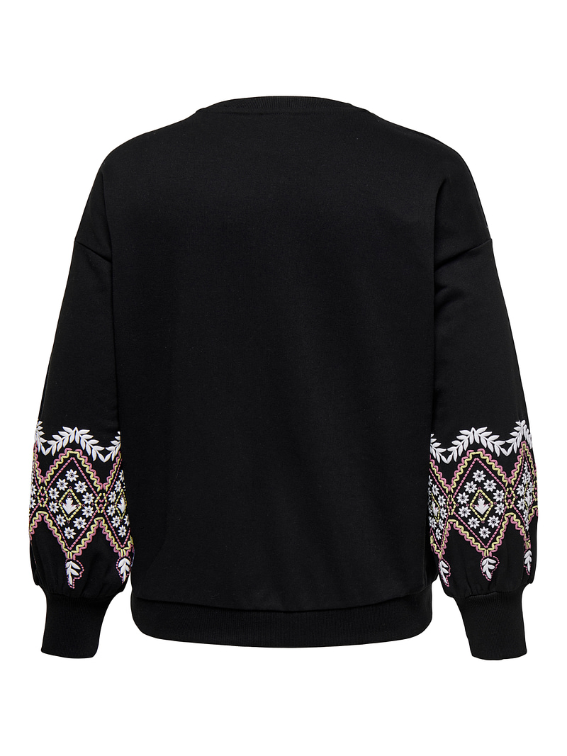 CARBROOKE L/S O-NECK PRINT SWT JRS - Afbeelding 2