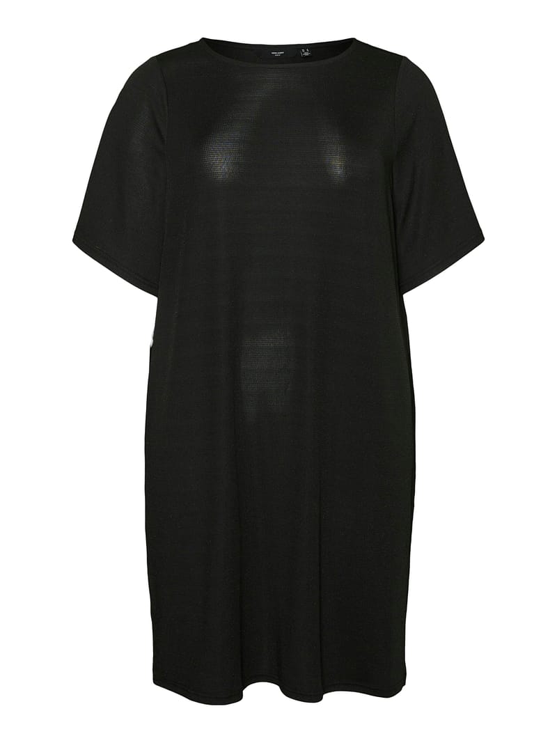 VMCKANVA 2/4 GLITTER TEE DRESS JRS CUR