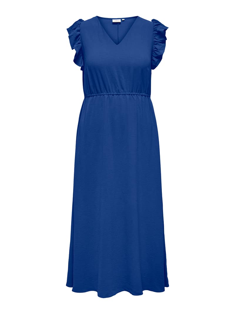 CARMETTA LIFE S/L LONG DRESS WVN
