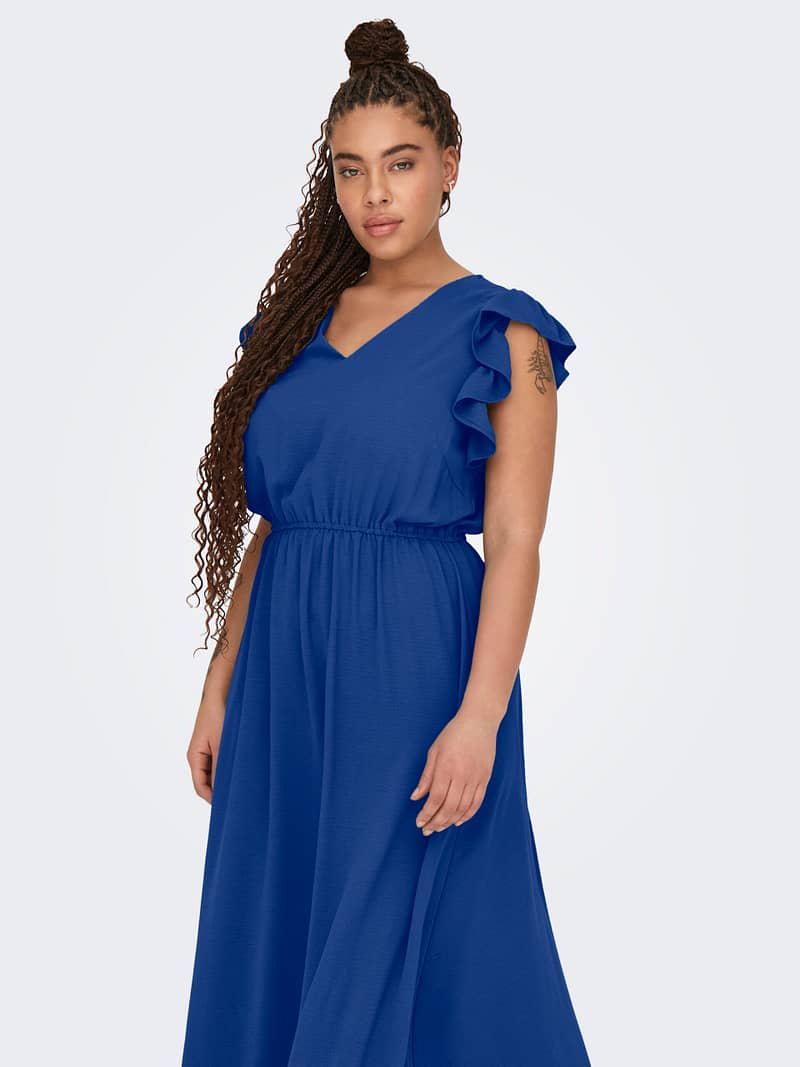 CARMETTA LIFE S/L LONG DRESS WVN - Afbeelding 2