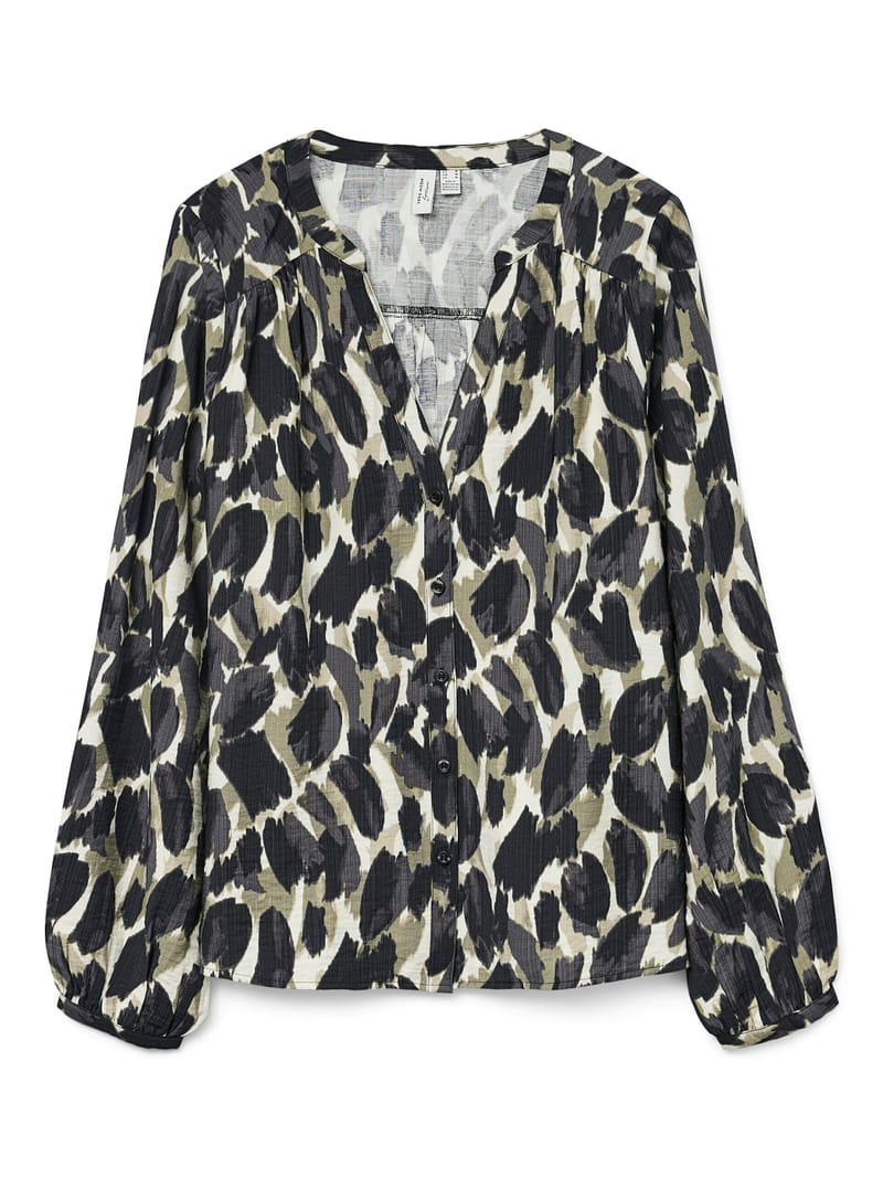 VMCFANINI L/S SHIRT WVN BTQ GA CUR