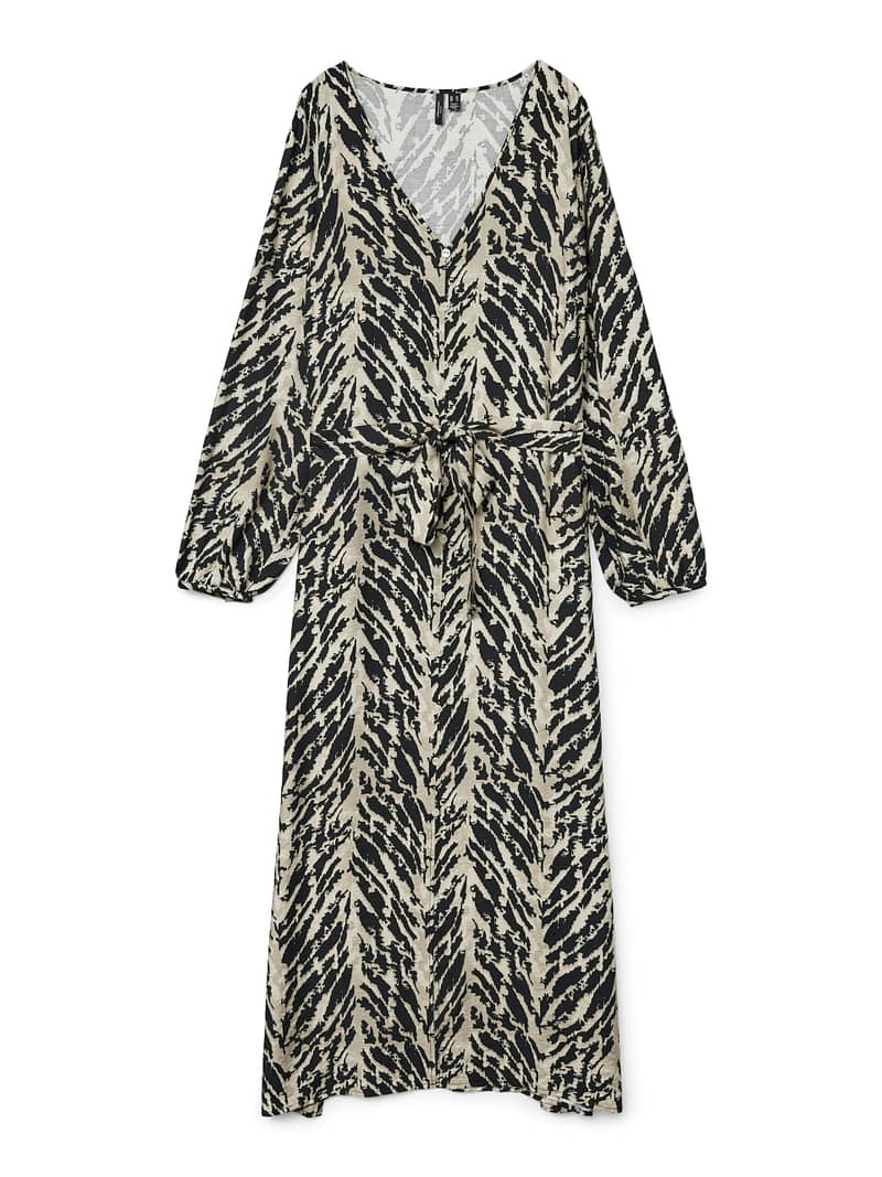 VMCLUCY LS ANKLE SHIRT DRESS WVN BOO CUR