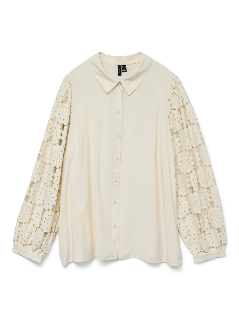 VMCFABENA L/S SHIRT WVN BTQ GA CUR