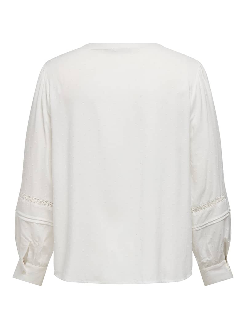 CARMIBEL LIFE LS V-NECK BLOUSE WVN - Afbeelding 2