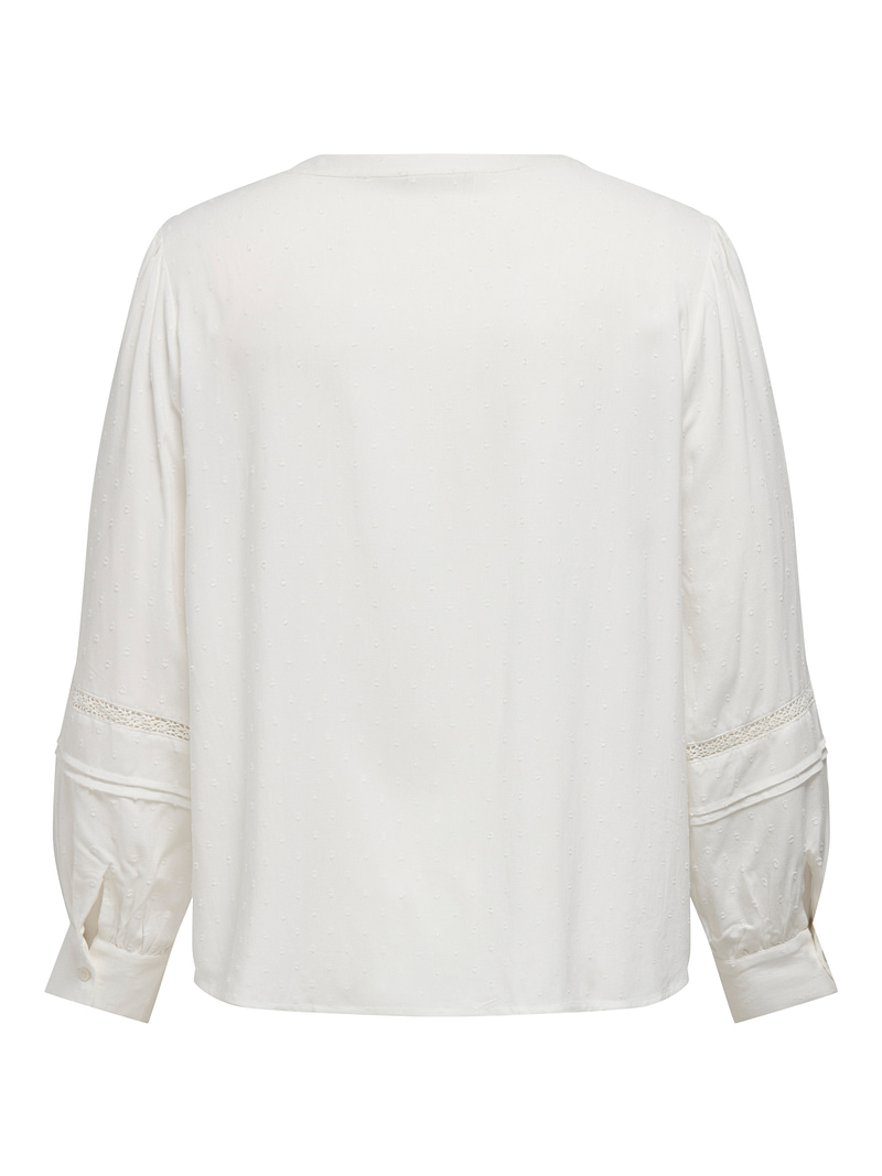 CARMIBEL LIFE LS V-NECK BLOUSE WVN - Afbeelding 2