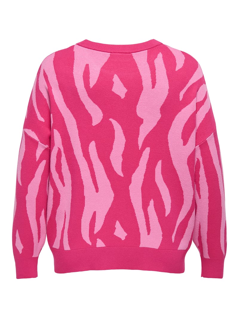 CARMONTANA LS JQ LOOSE O-NECK KNT - Afbeelding 2