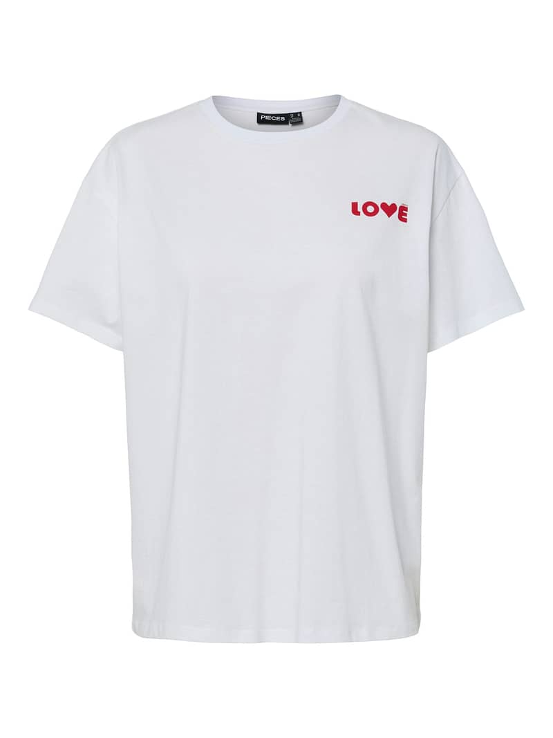 PCJINDLE SS PRINTED T-SHIRT JRS BC QX