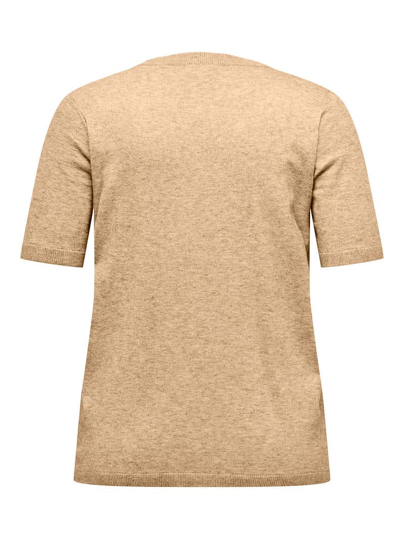 CARMARGARETA S/S O-NECK KNT - Afbeelding 2