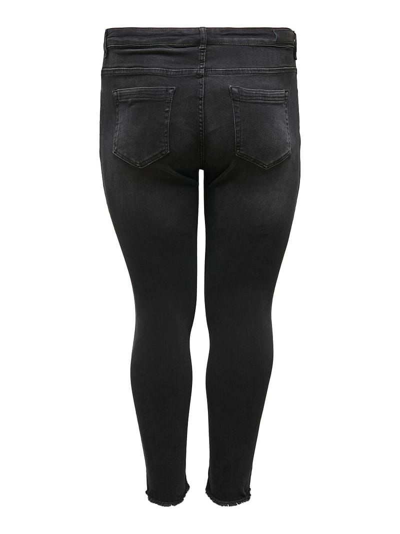 CARWILLY REG ANK SKINNY JEANS BLACK NOOS - Afbeelding 2