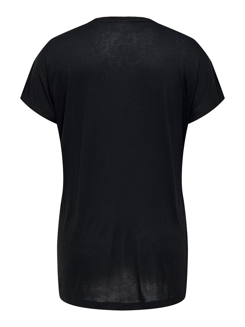 CARKETTY LIFE SS V-NECK MIX TEE JRS - Afbeelding 2