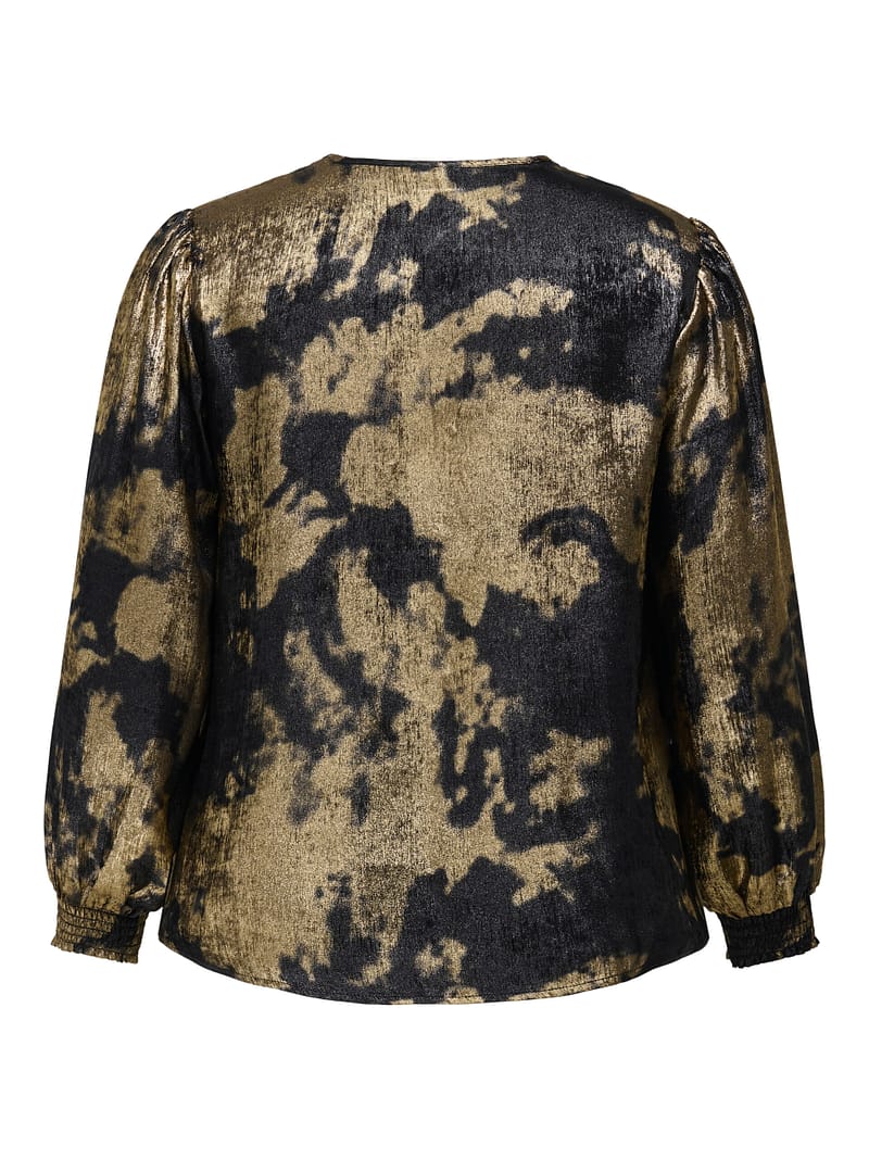CARDIXIE LS V-NECK  TOP AOP - Afbeelding 2
