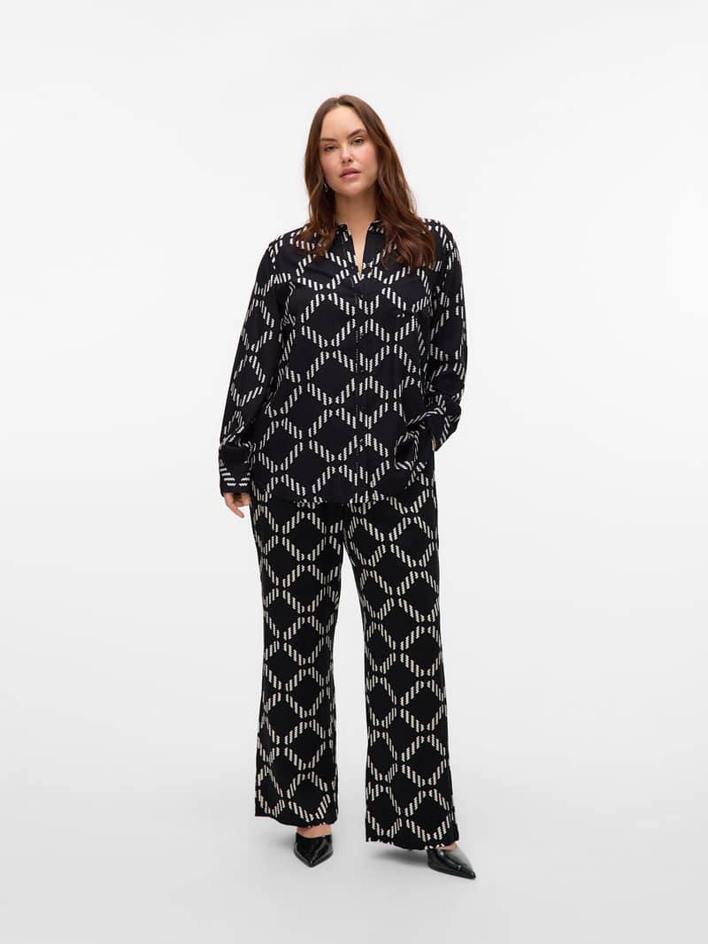VMCBRINA L/S SHIRT WVN BTQ GA CUR - Afbeelding 2