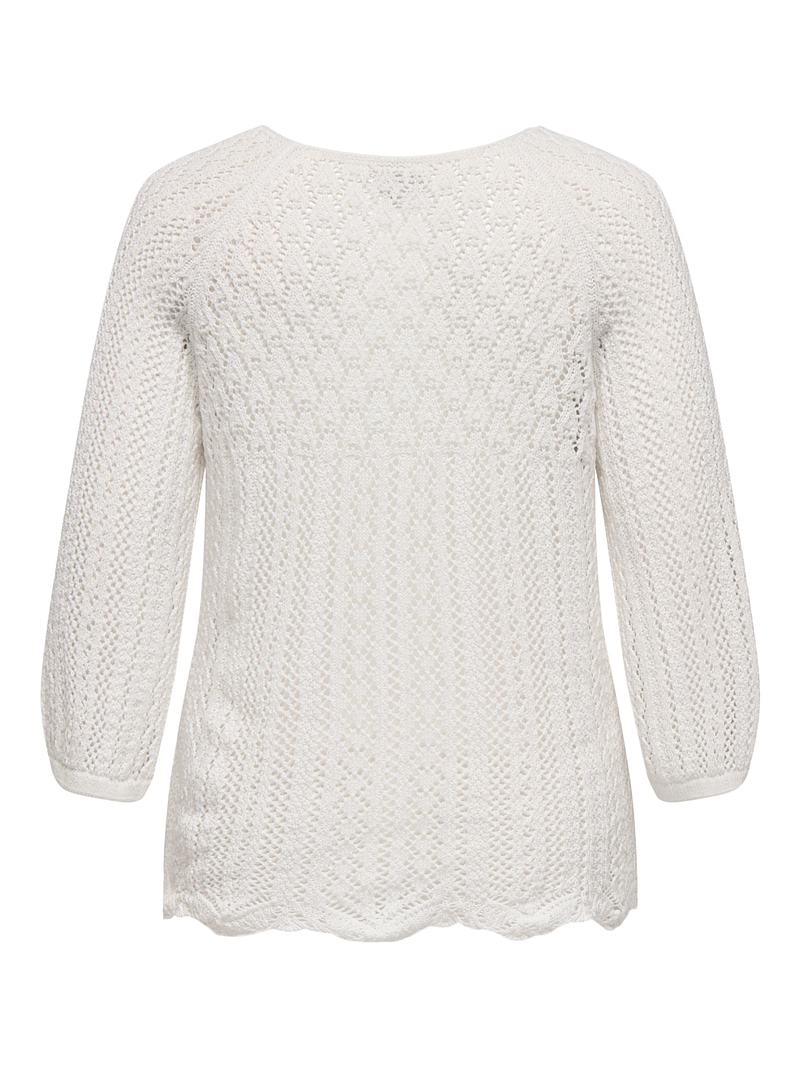 CARNOLA LIFE  3/4 PULLOVER KNT NOOS - Afbeelding 2