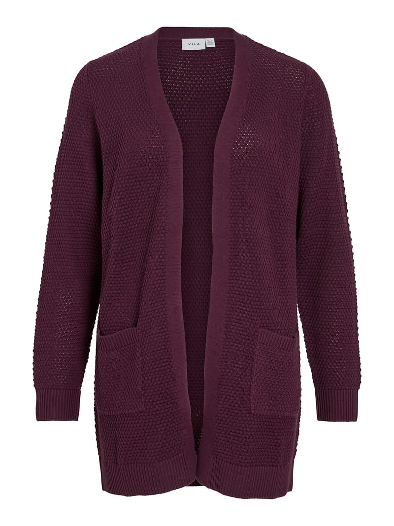 VIDALO L/S KNIT CARDIGAN- NOOS