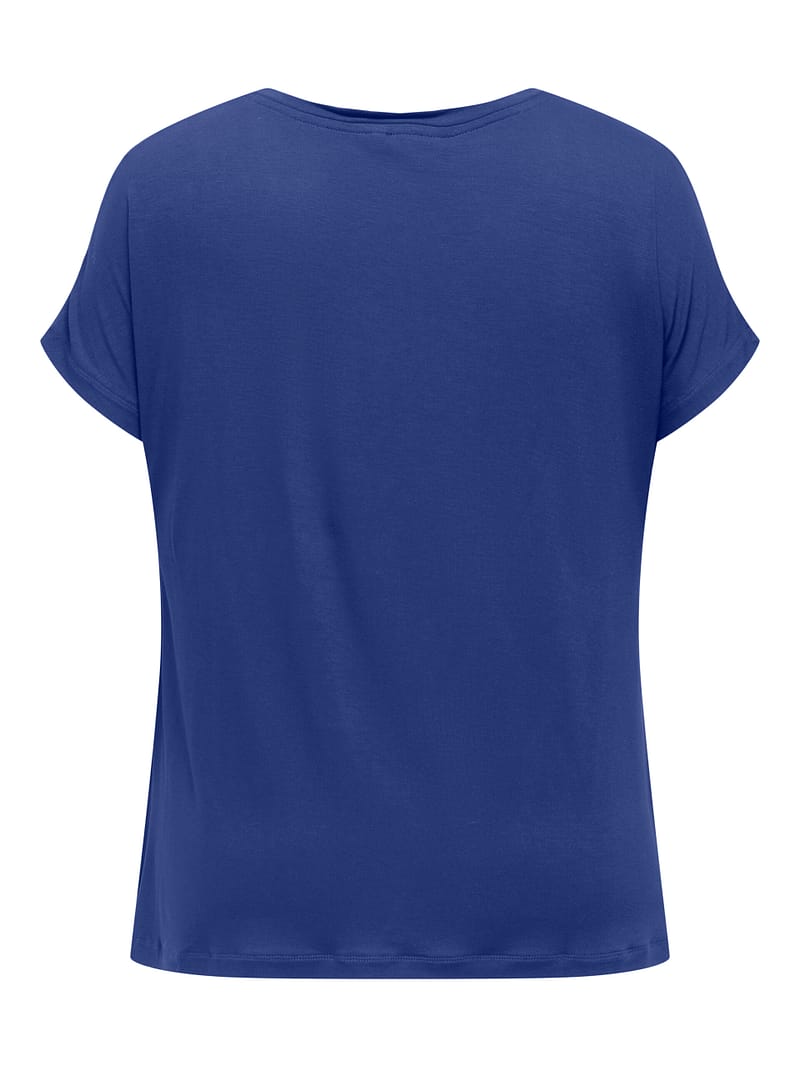 CARVIGGA S/S V-NECK MIX TEE JRS BS - Afbeelding 2
