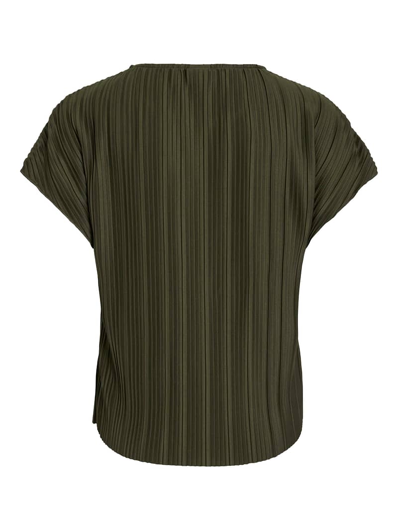 VITAHLIA O-NECK CAPSLEEVE TOP/DFS - Afbeelding 2
