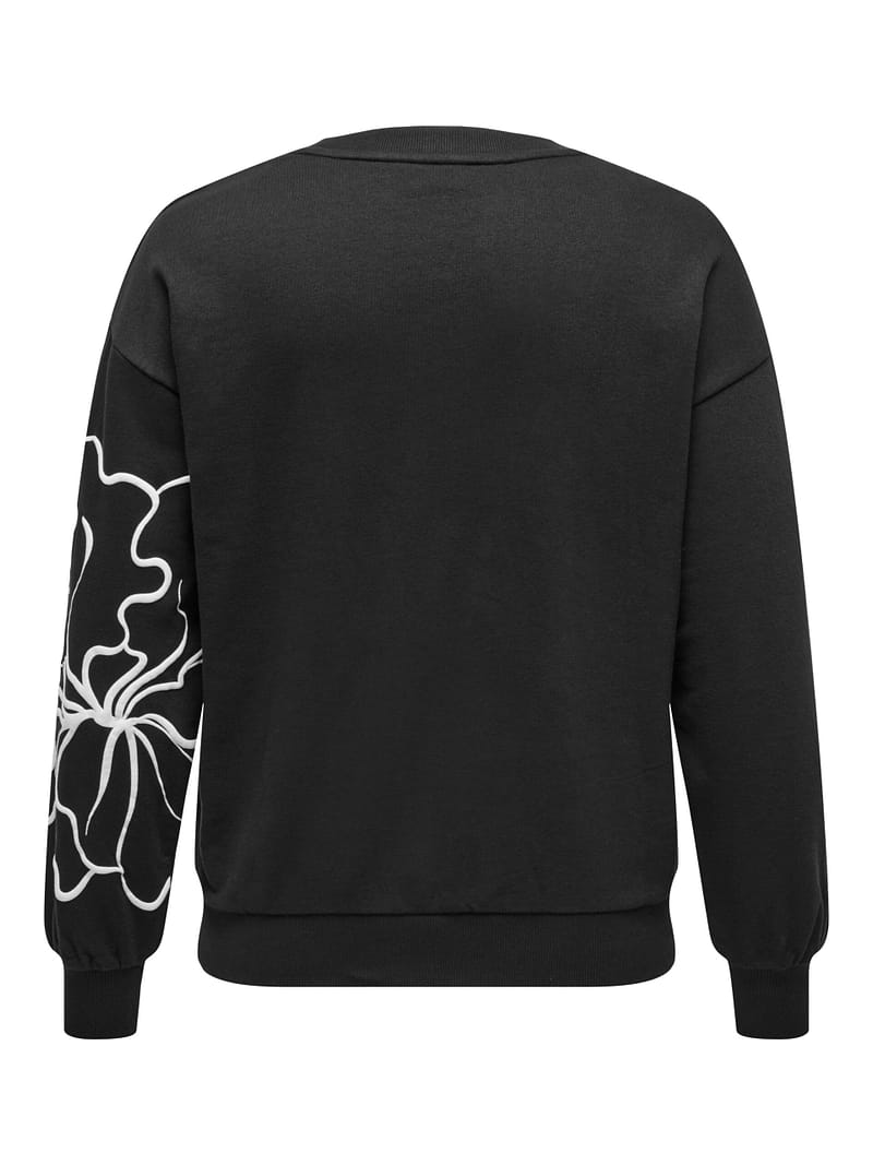 CARODESSA L/S O-NECK SWT JRS - Afbeelding 2