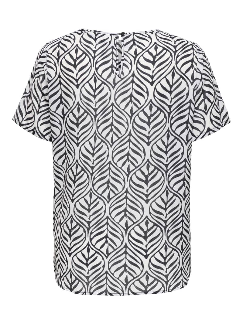 CARHELA VICA S/S O-NECK TOP WVN - Afbeelding 2
