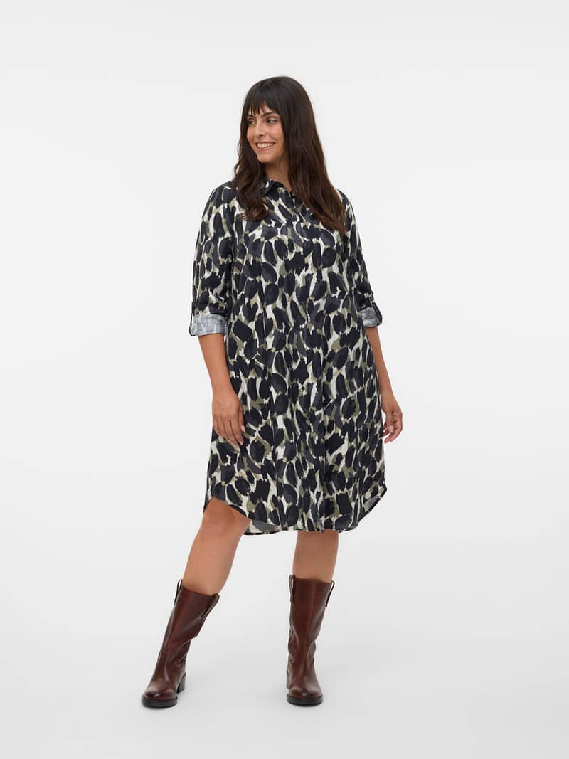 VMCFANINI BLK SHIRT DRESS WVN BTQ GA CUR - Afbeelding 2