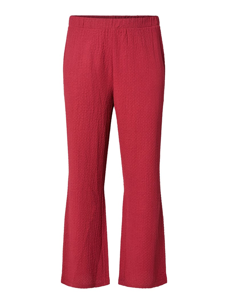 PCJAMAL HW WIDE PANTS JRS BC QX