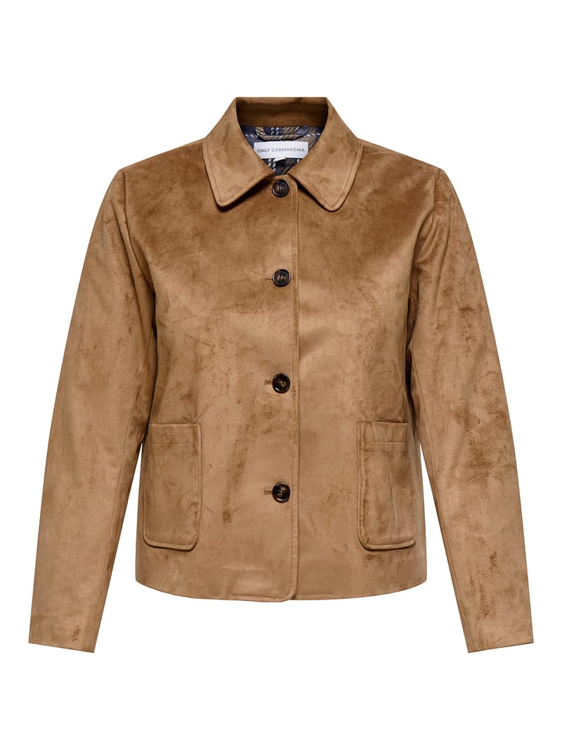 CARTULIP LIFE FAUX SUEDE JACKET OTW