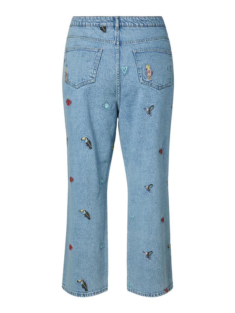 PCJIDI HW STRAIGHT JEANS MPA BC QX - Afbeelding 2