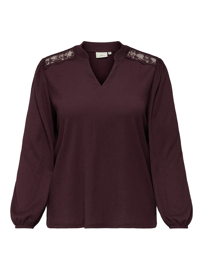 CARFANCY LIFE L/S V-NECK BLOUSE JRS