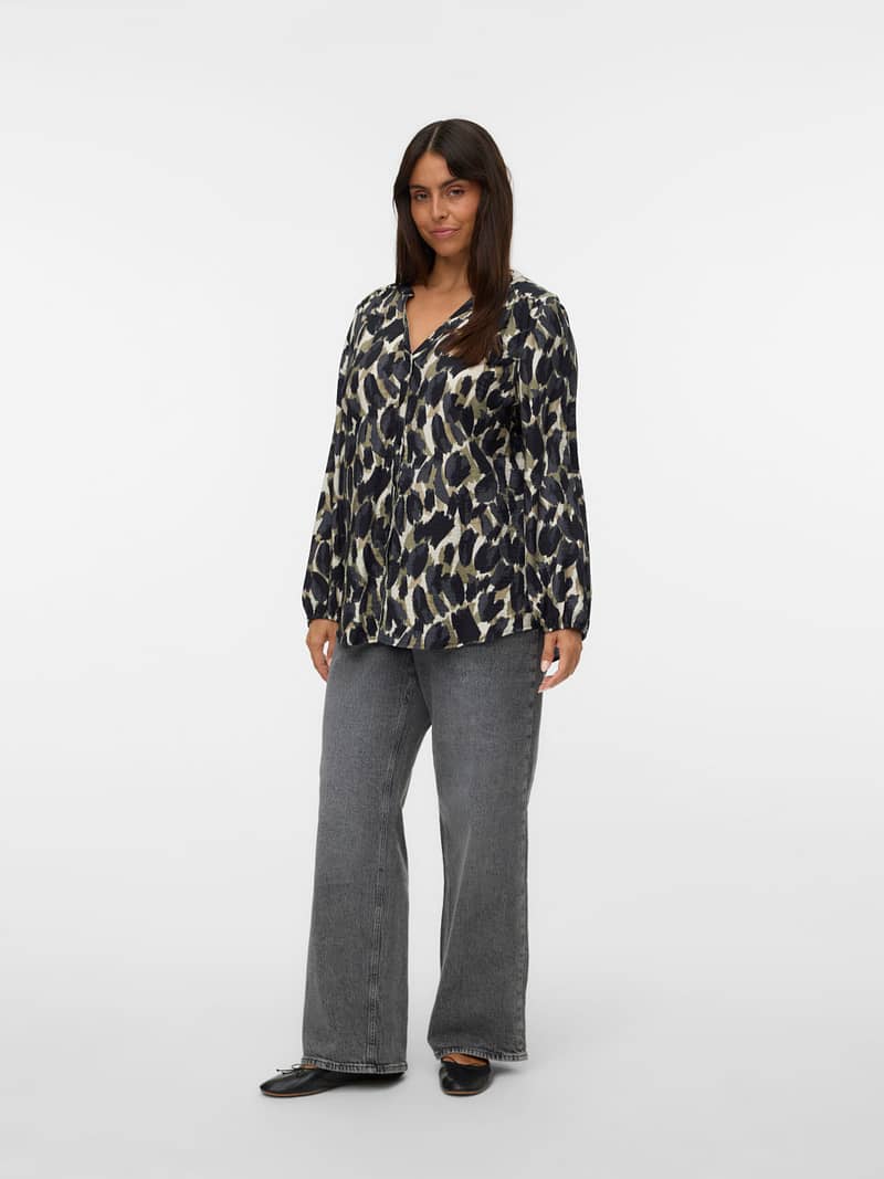 VMCFANINI L/S SHIRT WVN BTQ GA CUR - Afbeelding 2