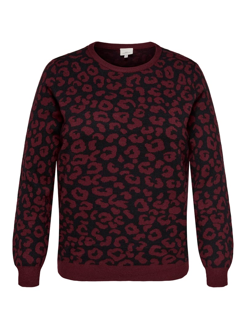 CARIBI JQ LS O-NECK KNT
