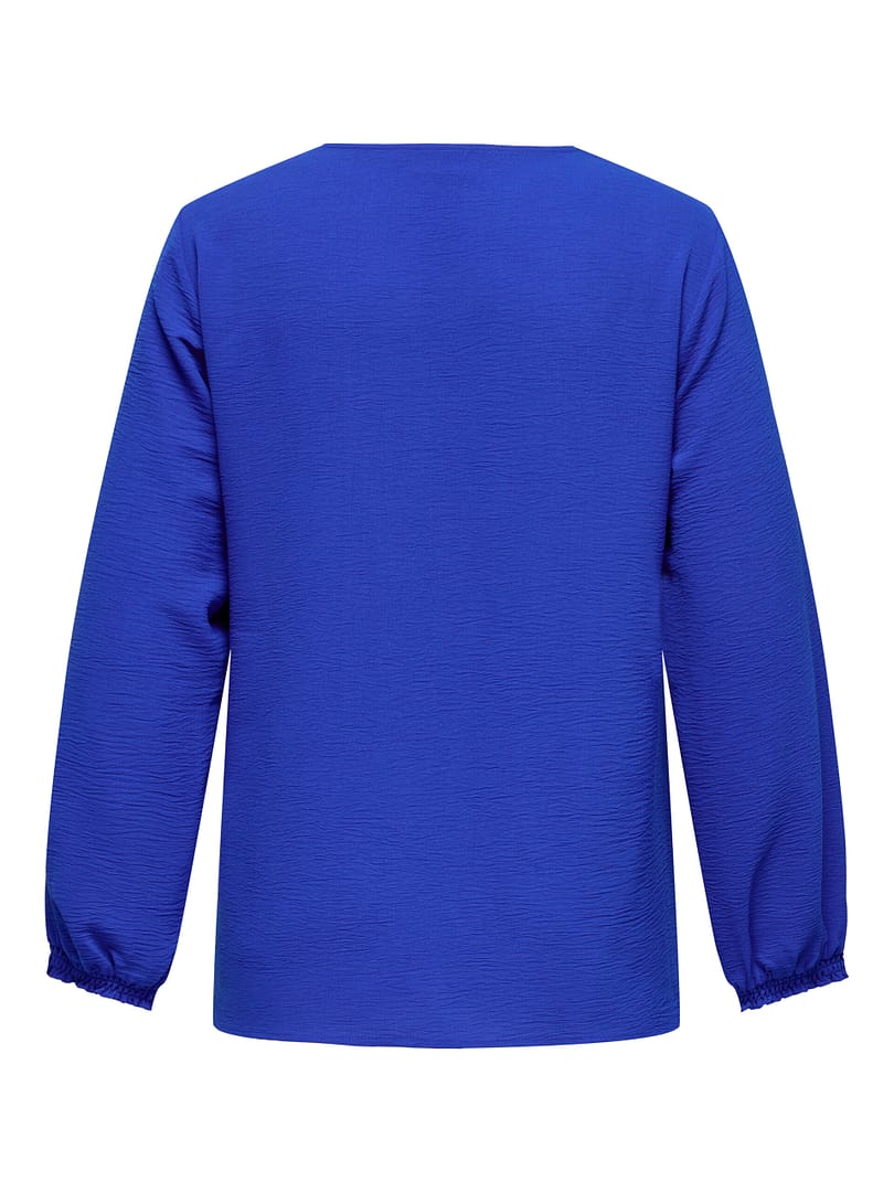 CARMETTA LIFE 3/4 V-NECK TOP WVN - Afbeelding 2