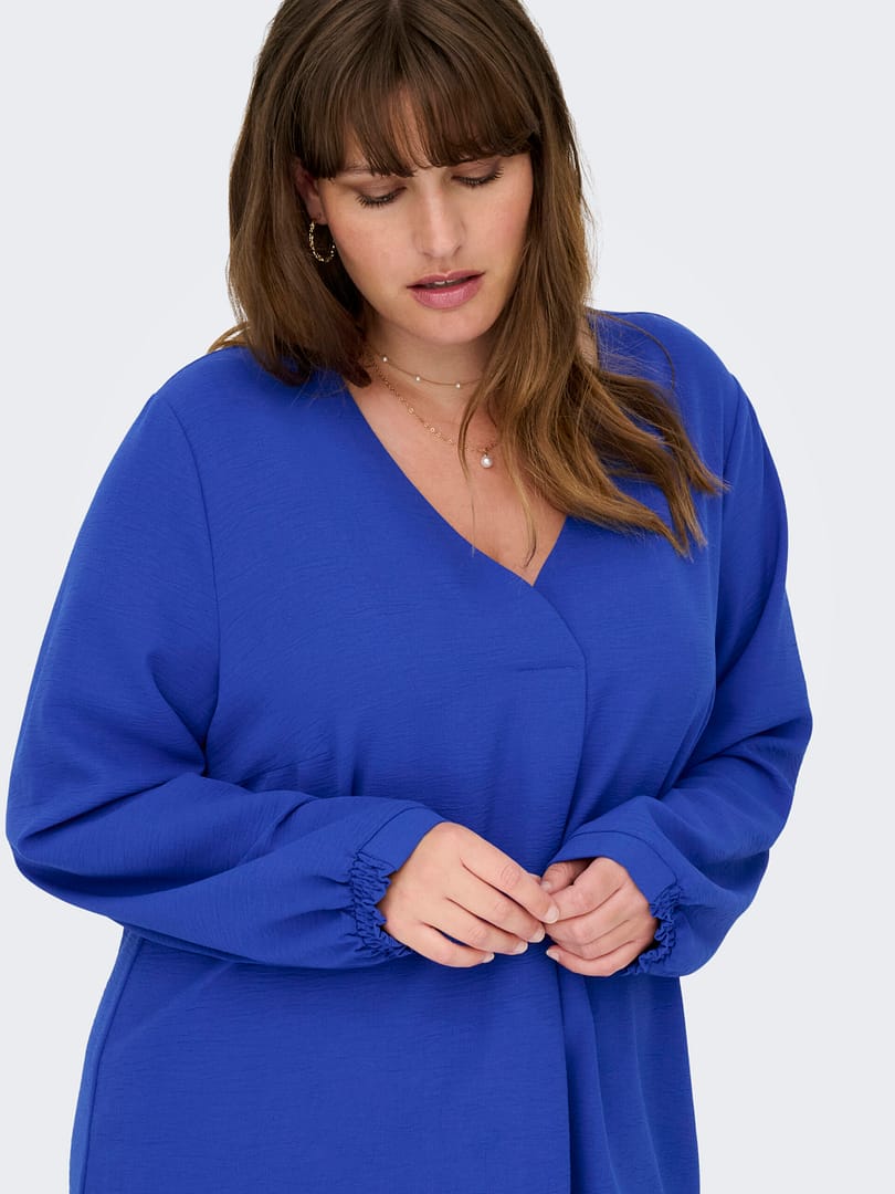 CARMETTA LIFE 3/4 V-NECK TOP WVN - Afbeelding 7