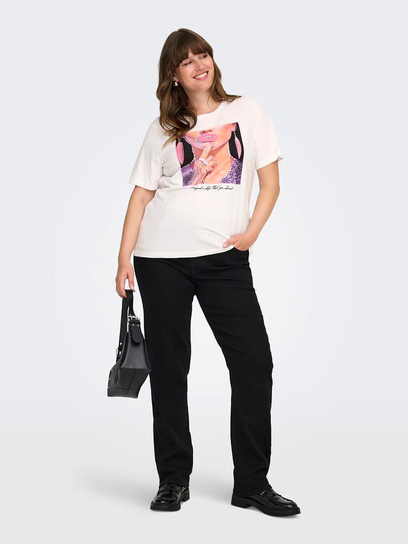 CARCHRISTA S/S O-NECK JEANS FIT TEE JRS - Afbeelding 4