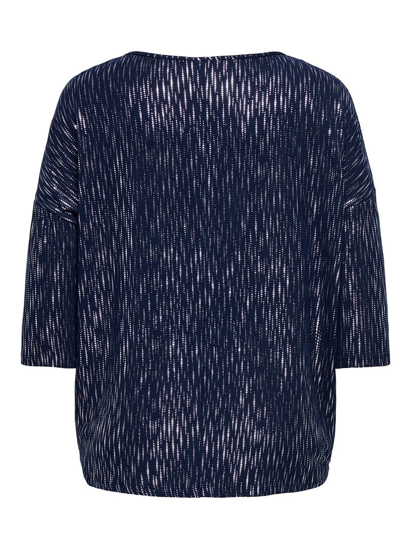 CARFOILA 3/4 V-NECK TOP JRS - Afbeelding 2