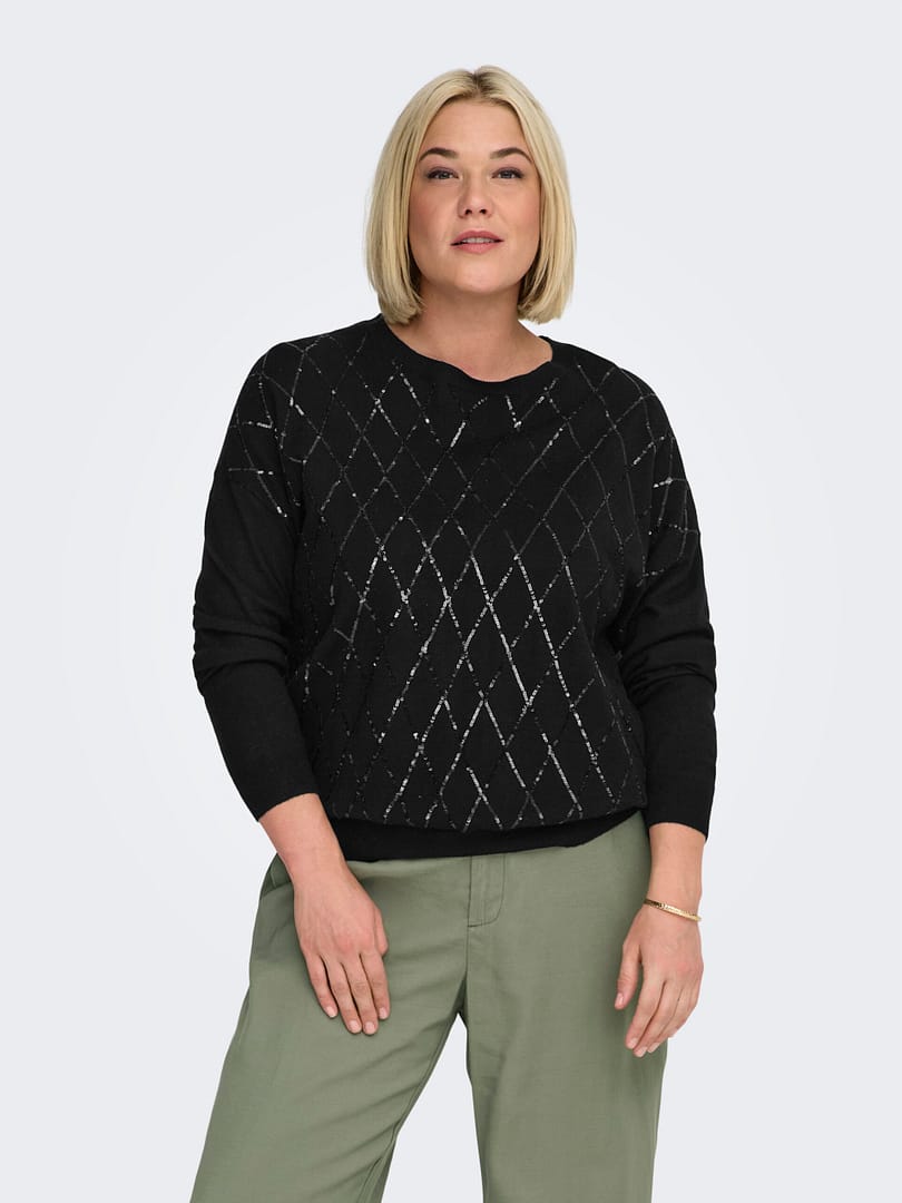 CARHALIFAX LS SEQUINS PULLOVER KNT - Afbeelding 3