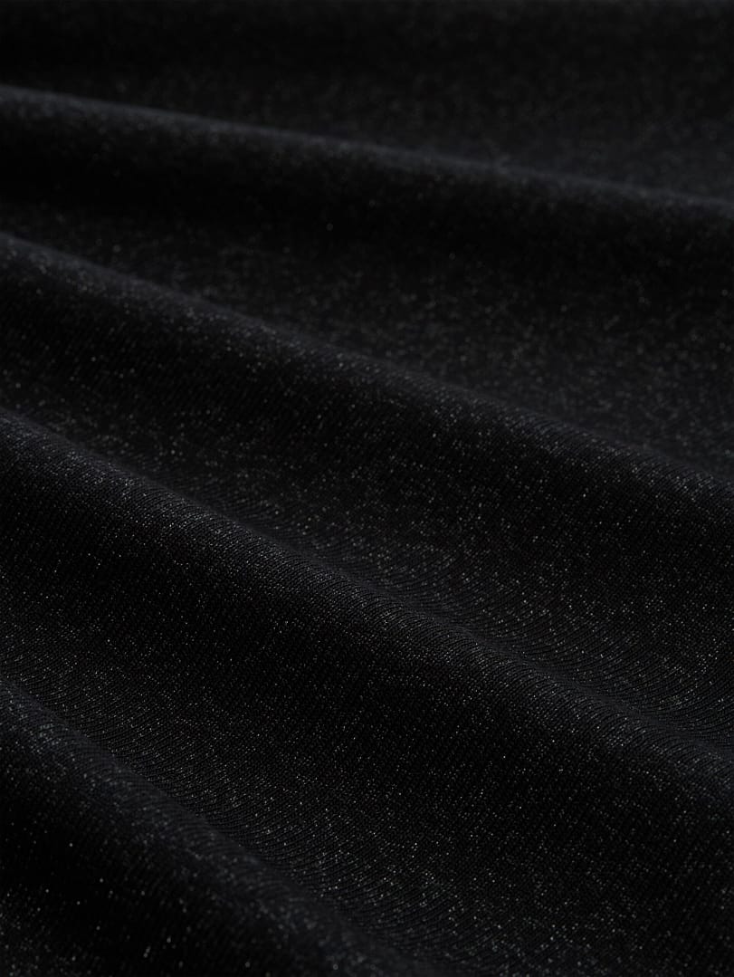 Plus size – loose fit long-sleeved shirt with glitter effect - Afbeelding 2