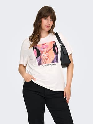 CARCHRISTA S/S O-NECK JEANS FIT TEE JRS