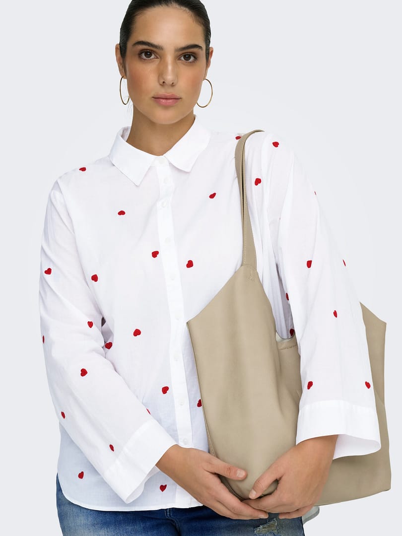 CARNEW LINA GRACE LS EMB SHIRT WVN NOOS - Afbeelding 7