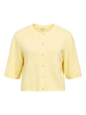 OBJTHESS SOLID 3/4 SLEEVE CARDIGAN DIV