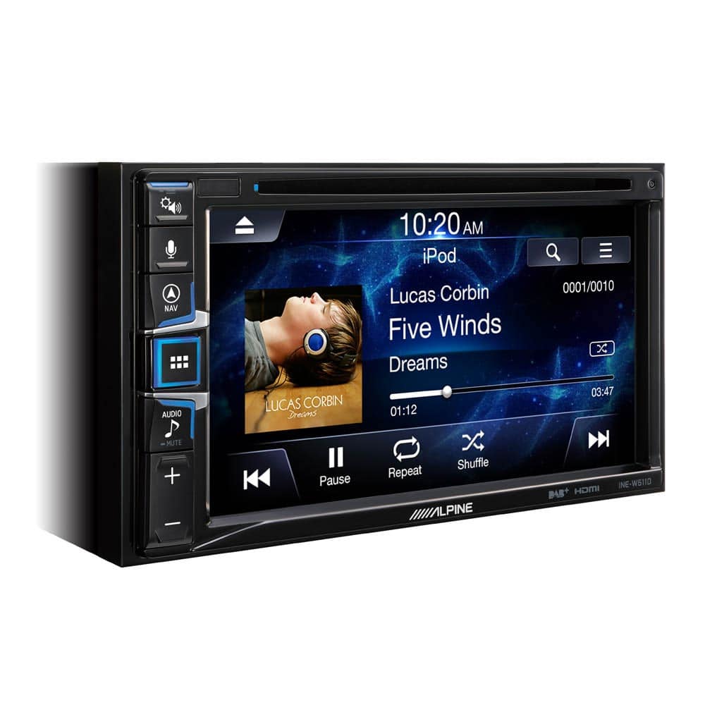 "Alpine INE-W611D - 6,5"" Geavanceerd navigatiesysteem"