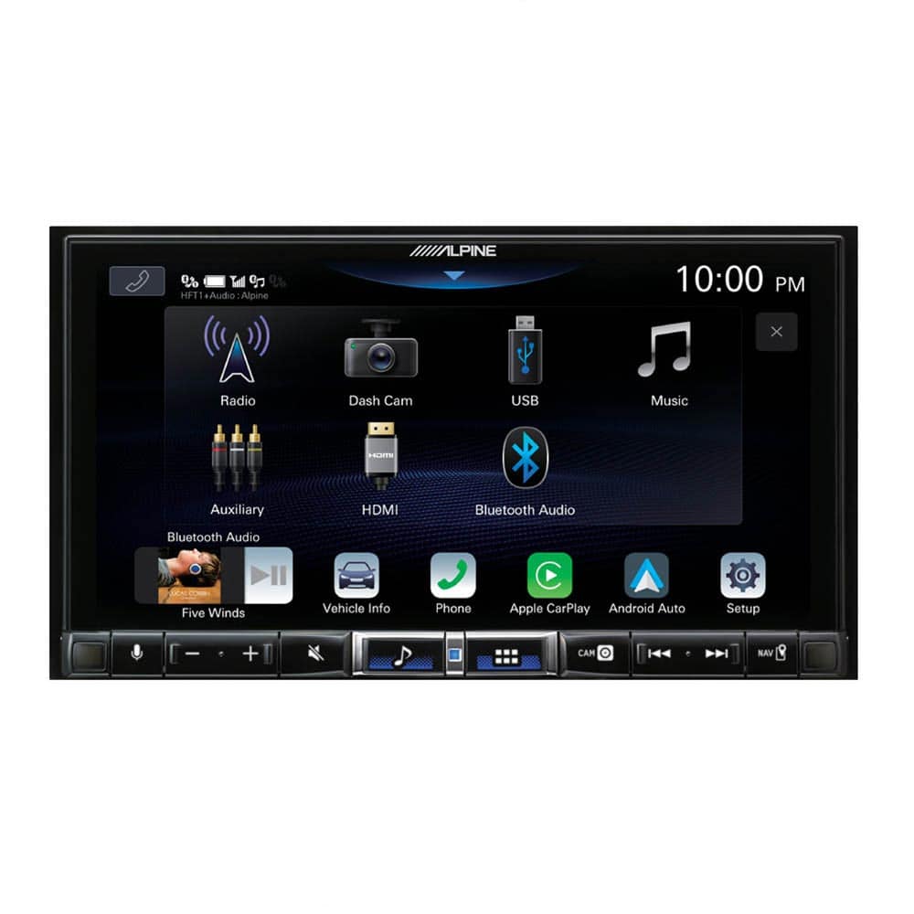 "Alpine iLX-705D - 7"" Digital Media Station met CarPlay en AA"