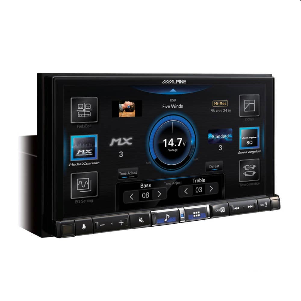 "Alpine iLX-705D - 7"" Digital Media Station met CarPlay en AA"