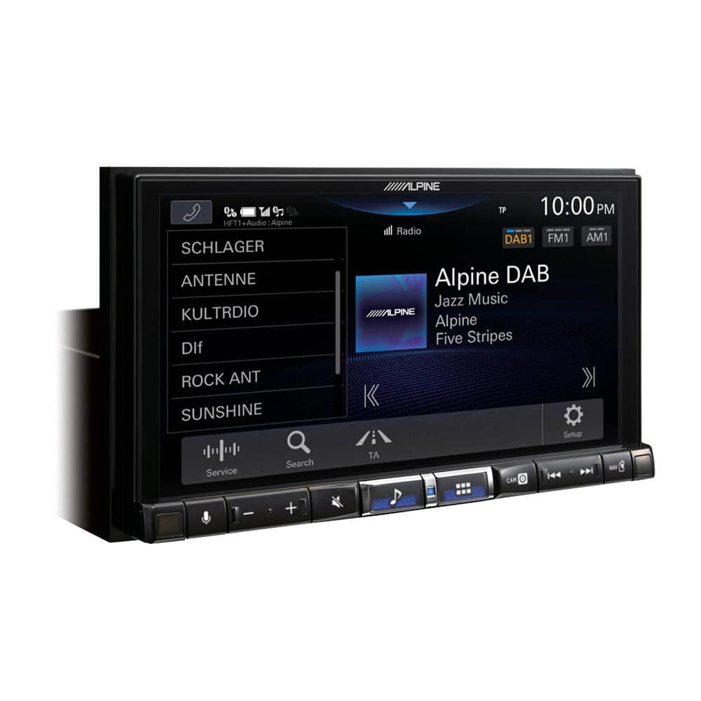 "Alpine iLX-705D - 7"" Digital Media Station met CarPlay en AA"