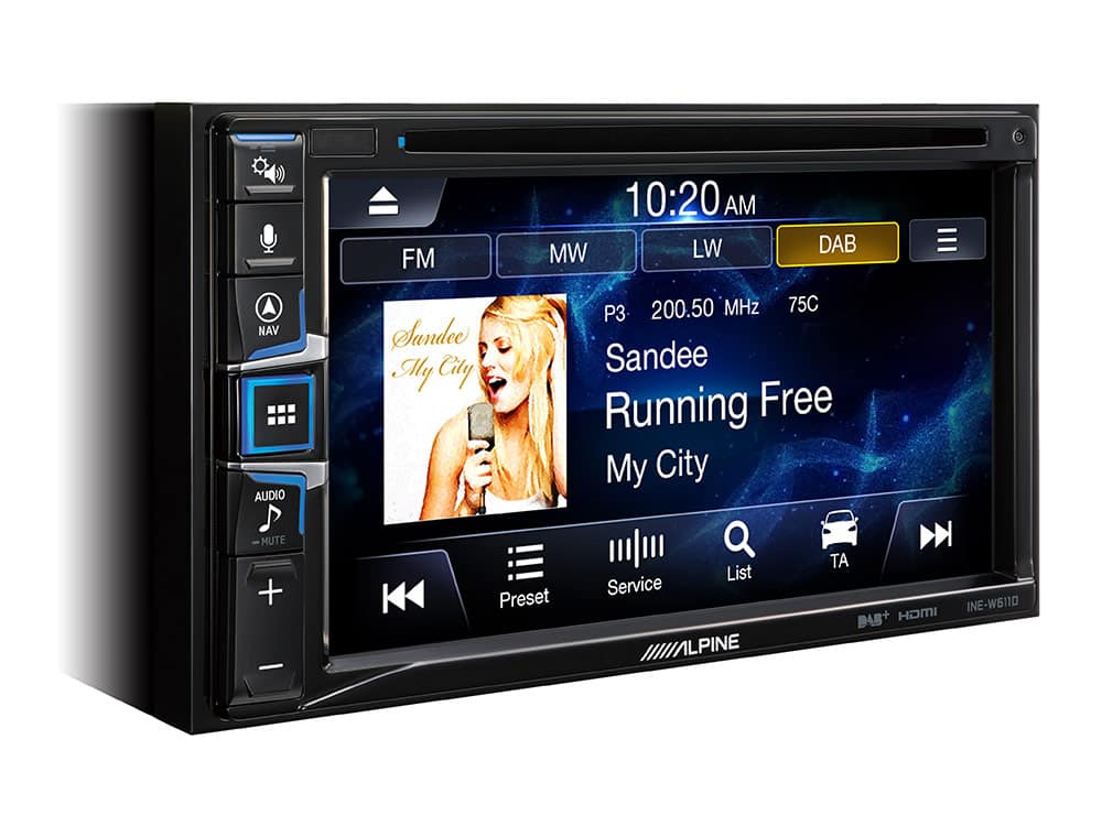 "Alpine INE-W611D - 6,5"" Geavanceerd navigatiesysteem"