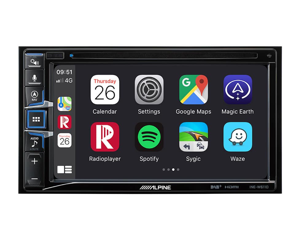"Alpine INE-W611D - 6,5"" Geavanceerd navigatiesysteem"
