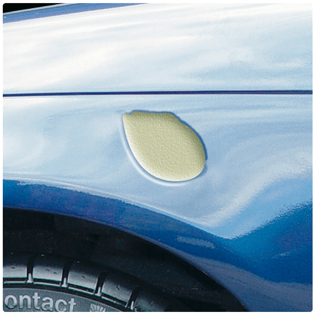 Stap 2 - schadeherstel deuk